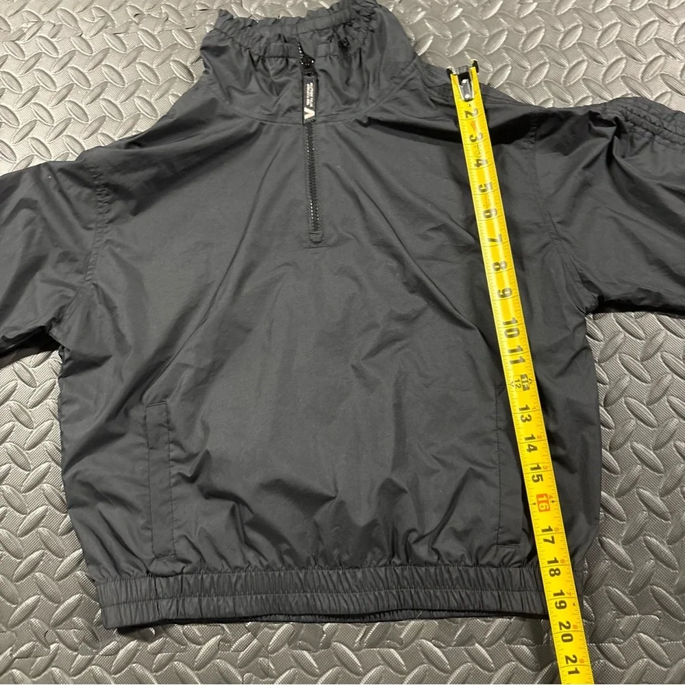 Athleta Girl Allison Felix Black Windbreaker Jacket Youth L 12